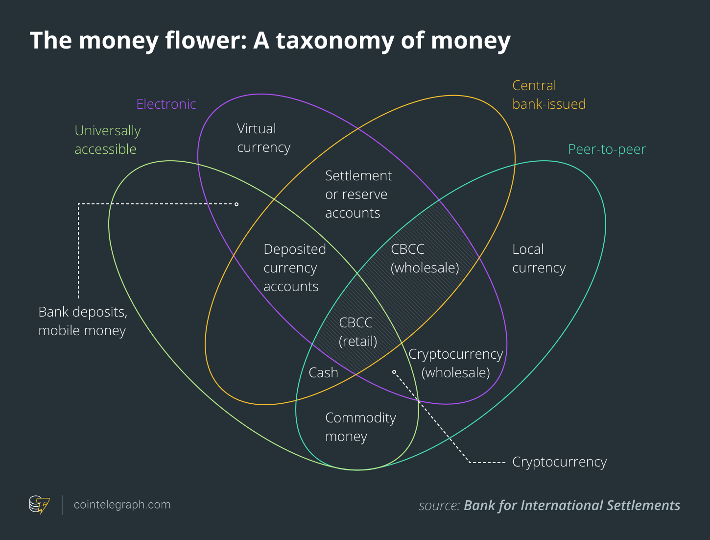 The money flower: A taxonomy of money